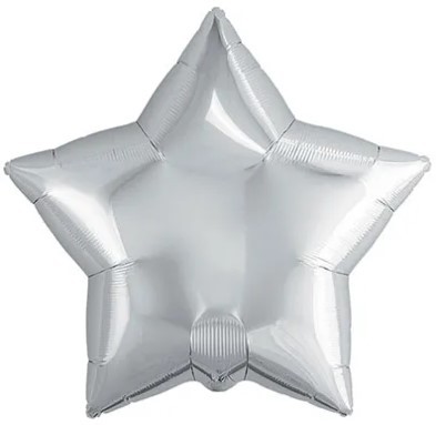 1204-1108 Шар Звезда 76см Металлик Silver 1204-1108 Шар Звезда 76см Металлик Silver