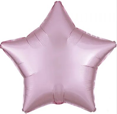 1204-0901 Шарик ЗВЕЗДА 45см Сатиновый цвет Pink 1204-0901 Шарик ЗВЕЗДА 45см Сатиновый цвет Pink